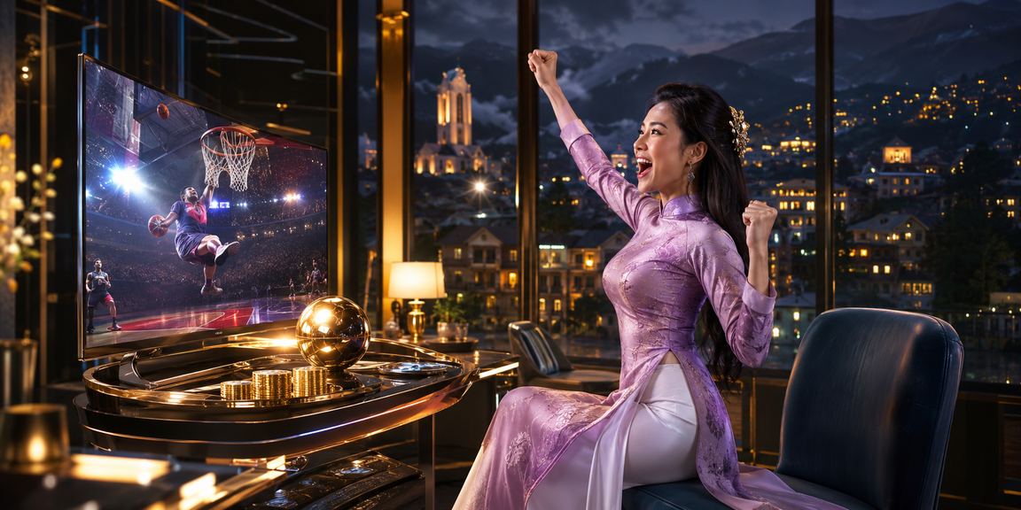 Cảnh cá cược bóng rổ dưới áo dài truyền thống tại Sa Pa